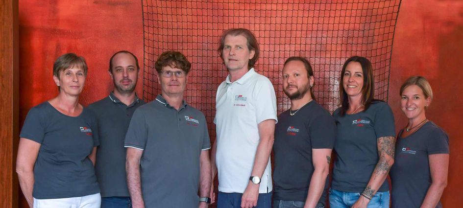 Das Team der orthopädischen Praxis in Telfs