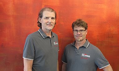 Dr. Thomas Luze und Dr. Rainer Schimatzek
